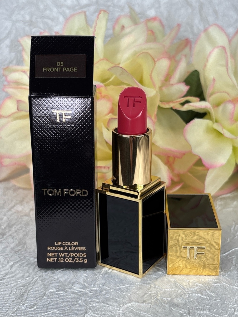 Tom Ford Lip Color Lip Stick - 05 Front Page - Full Size New In Box